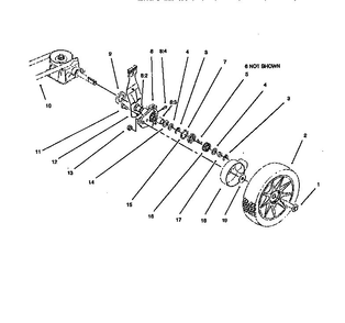 Part Location Diagram of 89814 Lawn Boy Side Bagging Kit